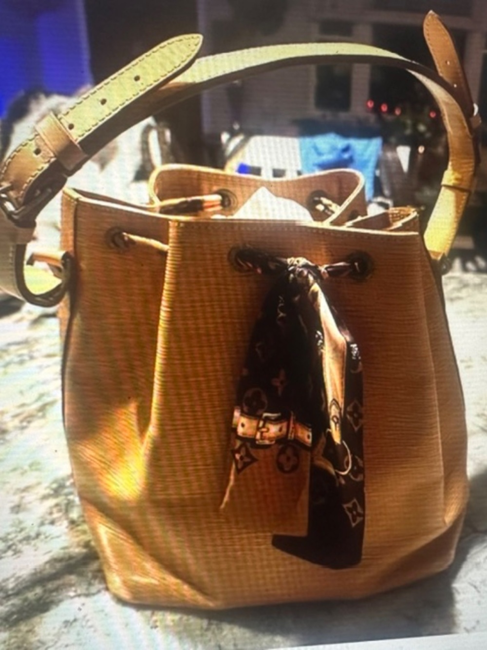 Louis Vuitton AUTHENTIC Petite Noe Bucket Bag